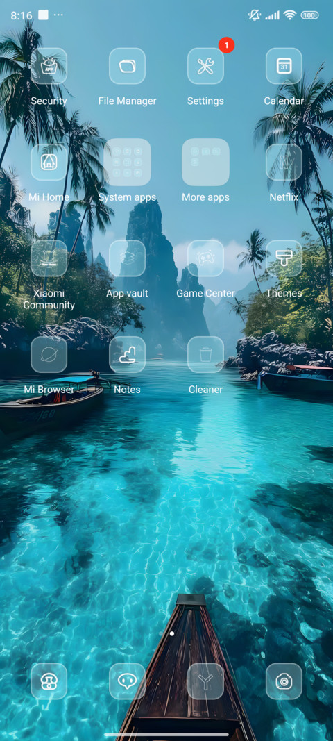 Blue screenshot
