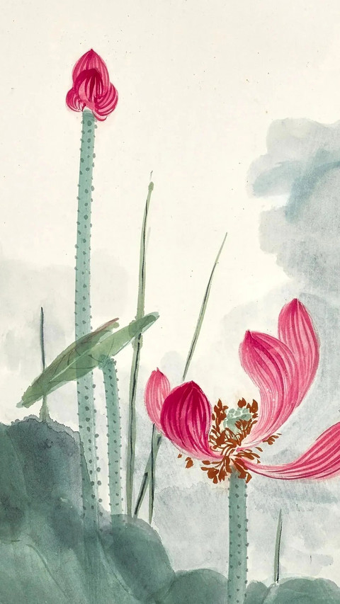 国风花鸟壁纸-锐景创意 screenshot