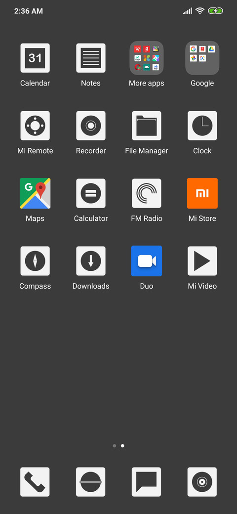 BW SIMPLE Icons screenshot