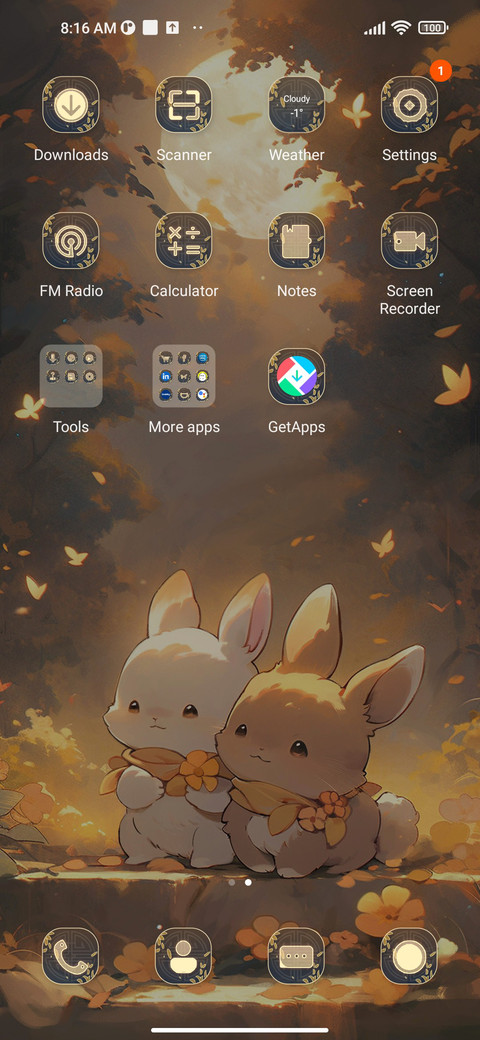 Blooming flowers screenshot