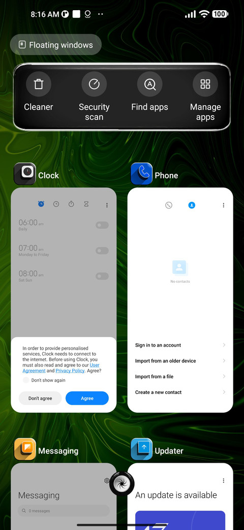 Green screenshot