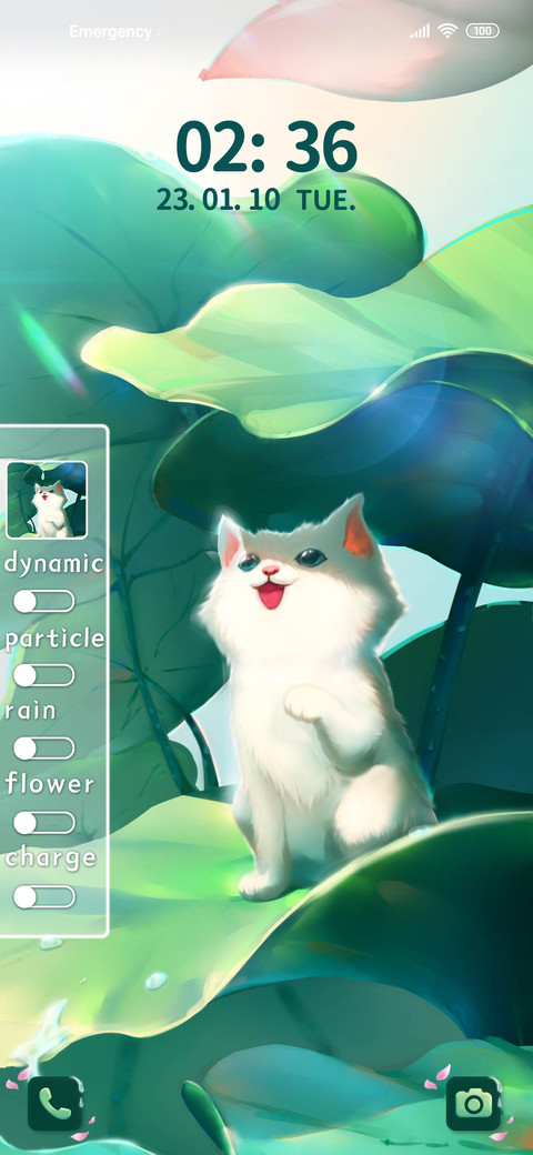Lotus leaf meow screenshot