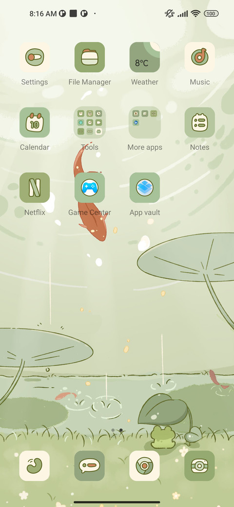 Summer pond screenshot