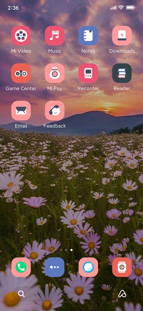 sea flowers screenshot
