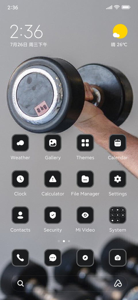 Gym screenshot