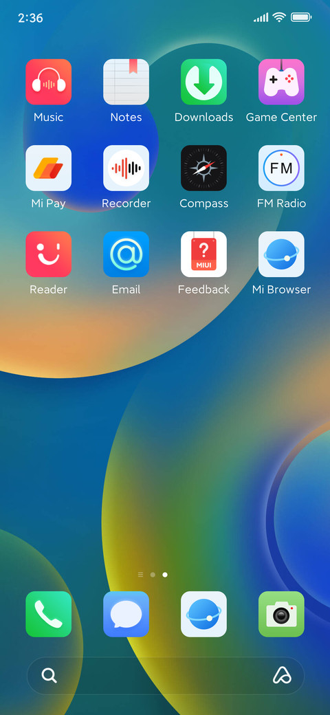 OS Still Blue screenshot