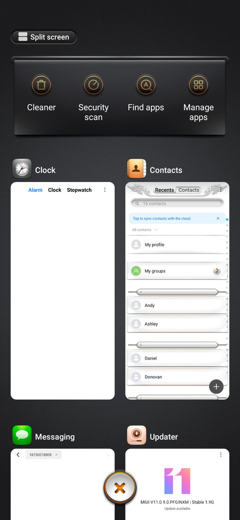 NewPort v11 DarkLight screenshot