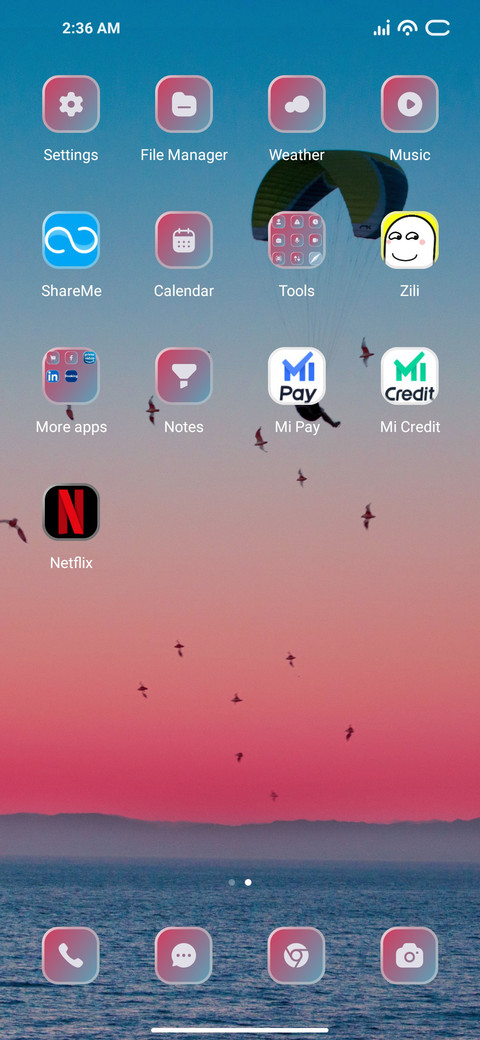 Parachute screenshot