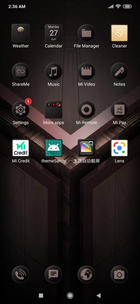 Rog Phone 2 screenshot