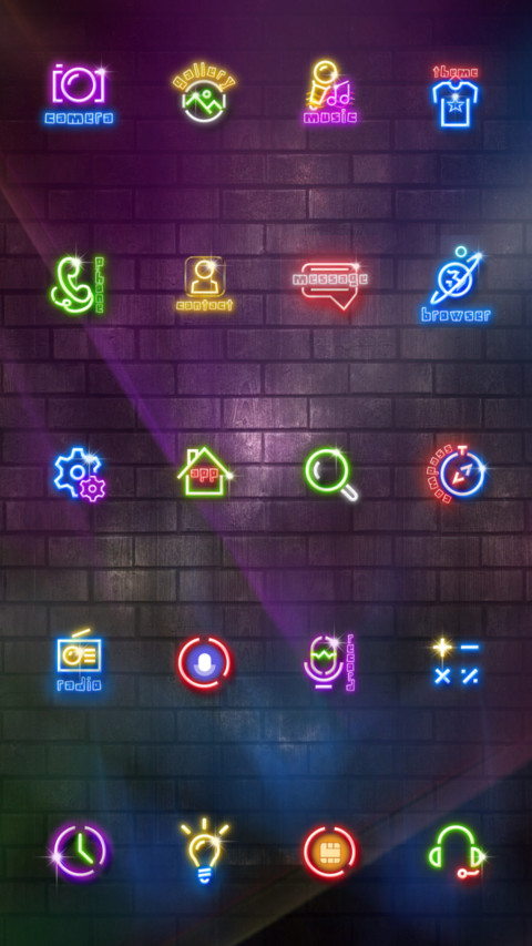 Neon lights screenshot