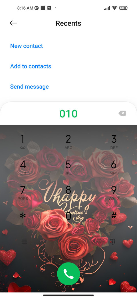 Rose heart screenshot