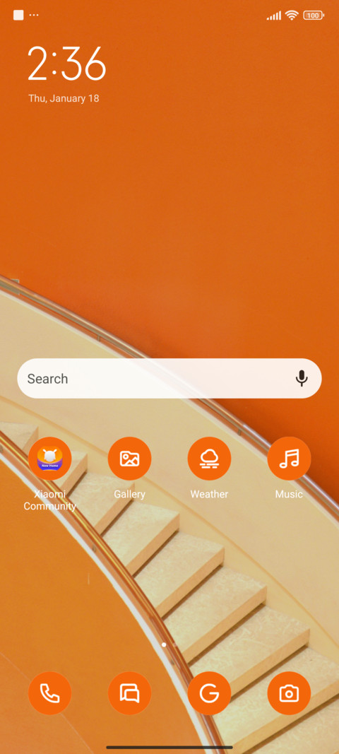 Orange Stair screenshot