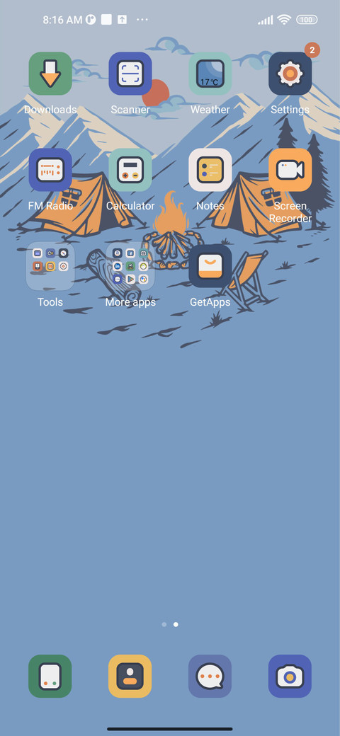 Campsites screenshot