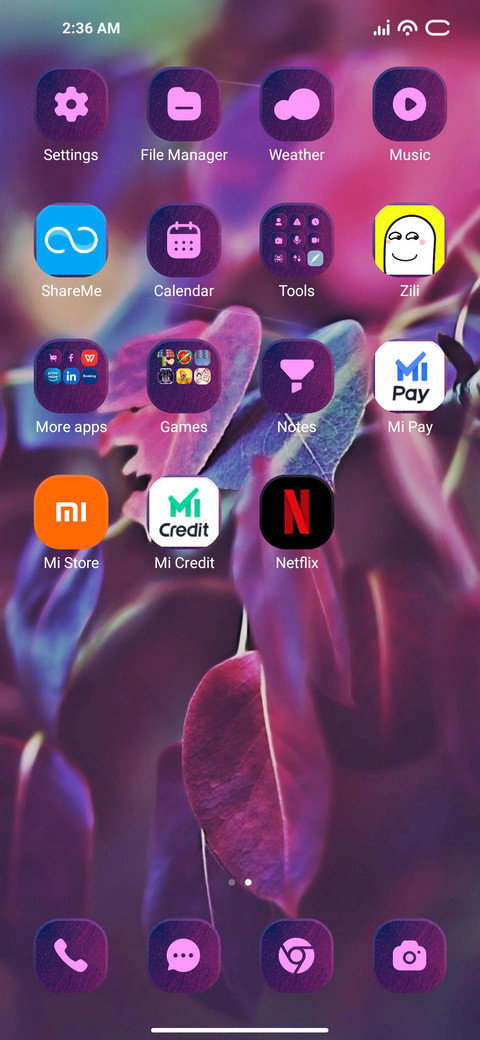 LeafPurp screenshot