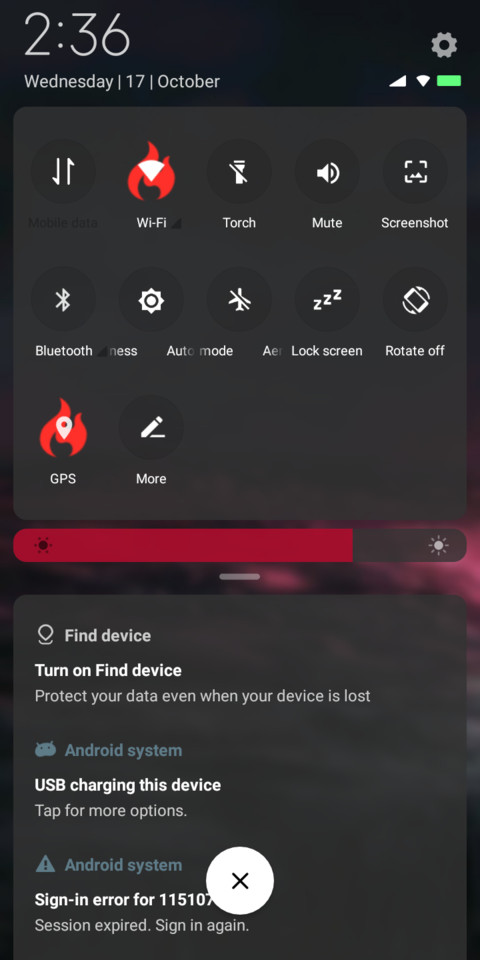 SimpleDarkFlame V10 screenshot
