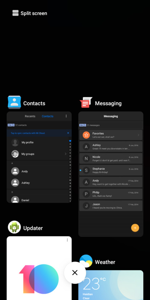 SimpleDarkFlame V10 screenshot