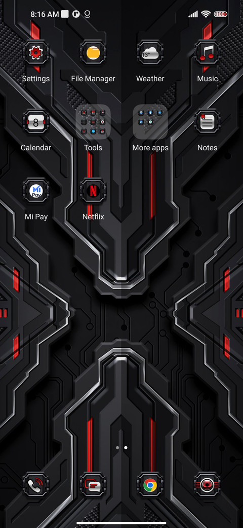 Dark Machine Armor screenshot