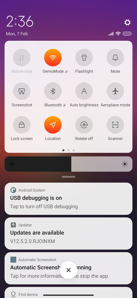 Plain screenshot