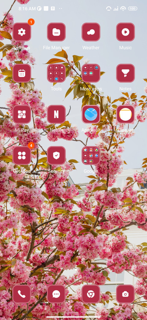 Pink tree screenshot