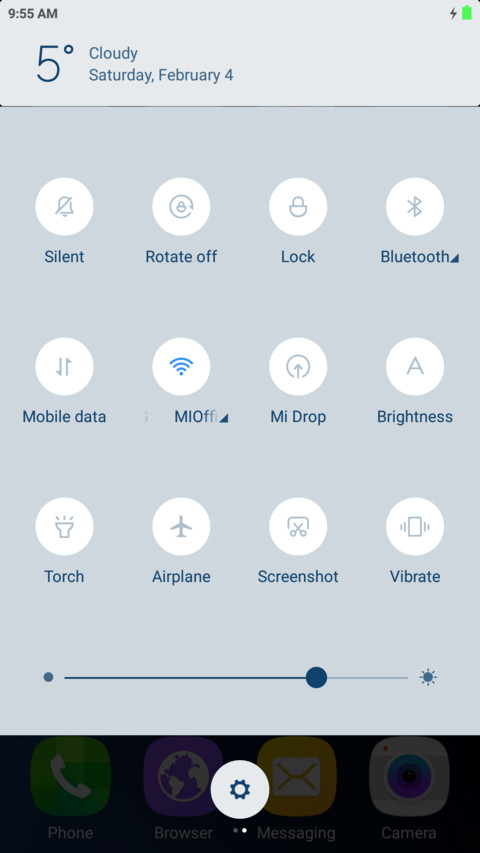 Seven Touch screenshot
