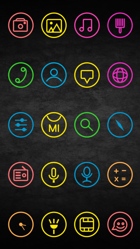 Clock Neon screenshot