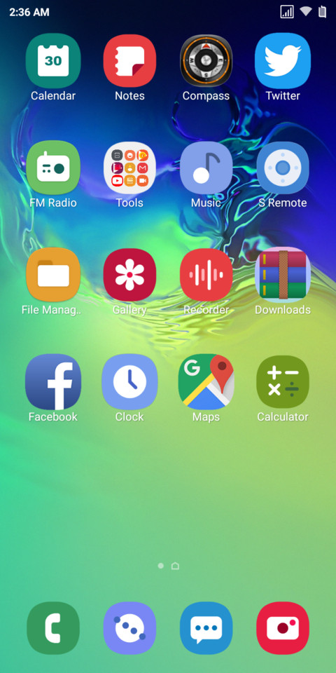 One UI screenshot