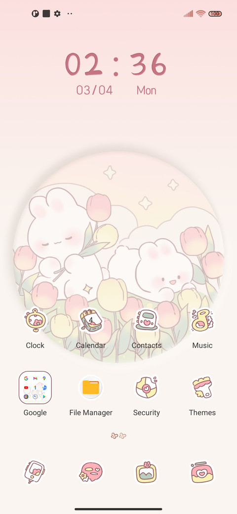 Rabbit tulip screenshot
