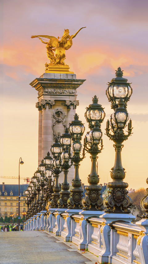 Alexandre III Bridge in Paris screenshot