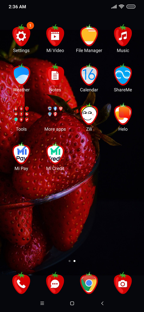 Strawberry Dark_3MDP screenshot