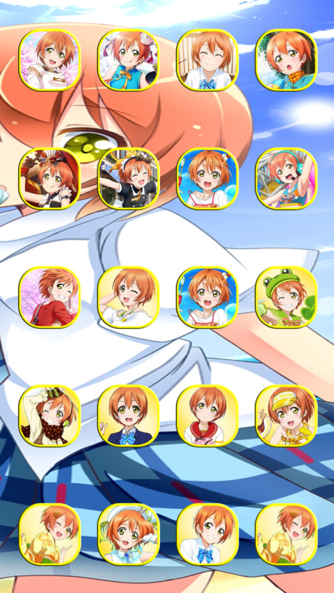 lovelive星空凛（全图标+9百变自定义锁屏+9壁纸+音乐界面+自由桌面） screenshot