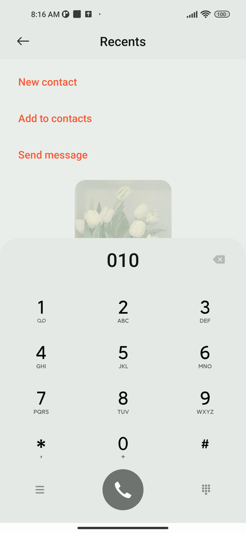 Green in spring screenshot