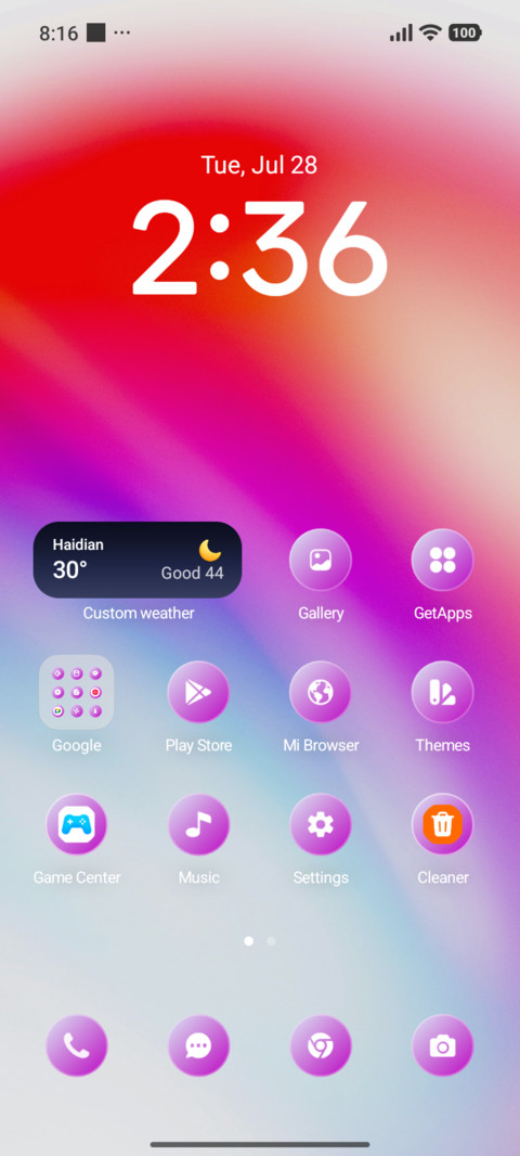 Soft Gradient screenshot