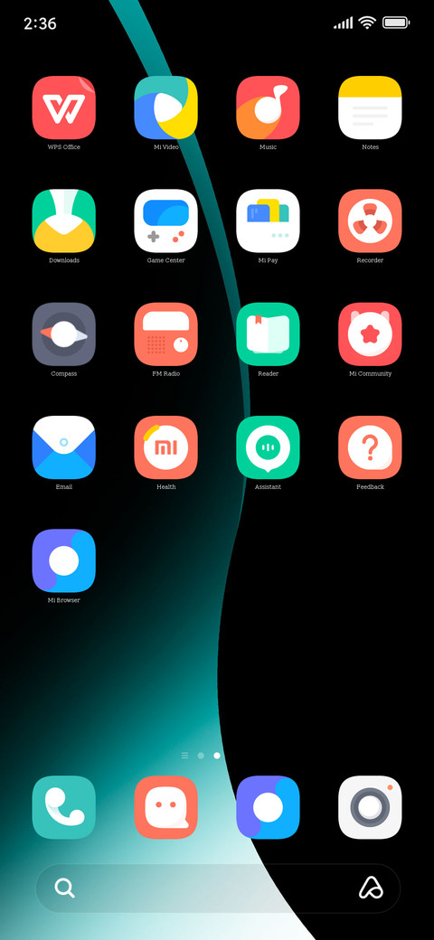 Minimal Rise screenshot
