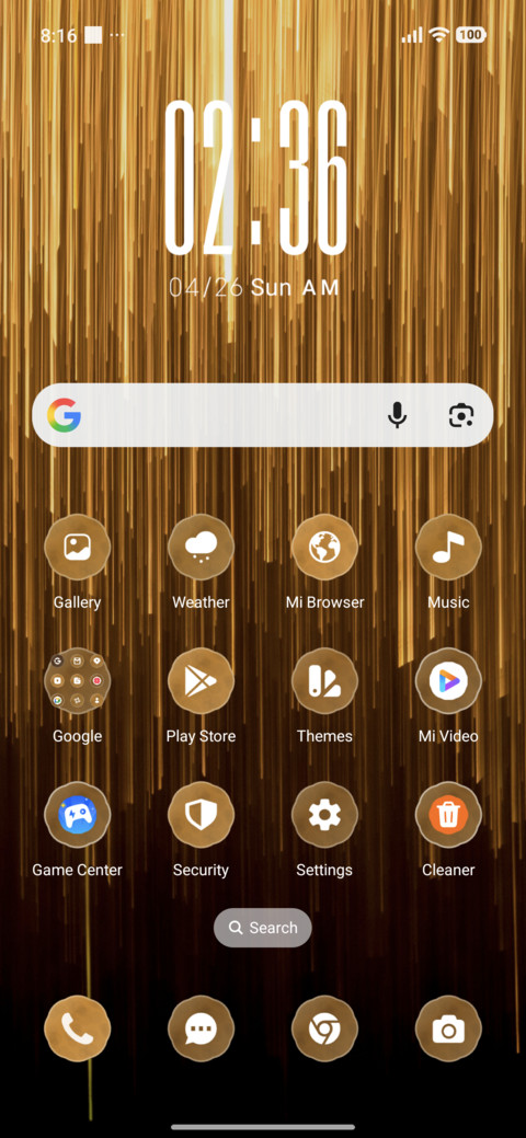 Golden Rain screenshot