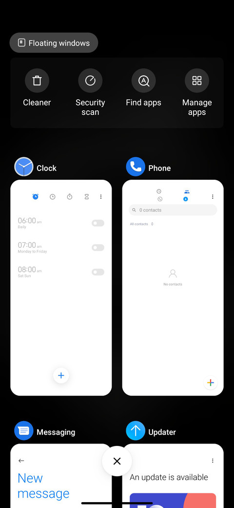 Nothing OS screenshot