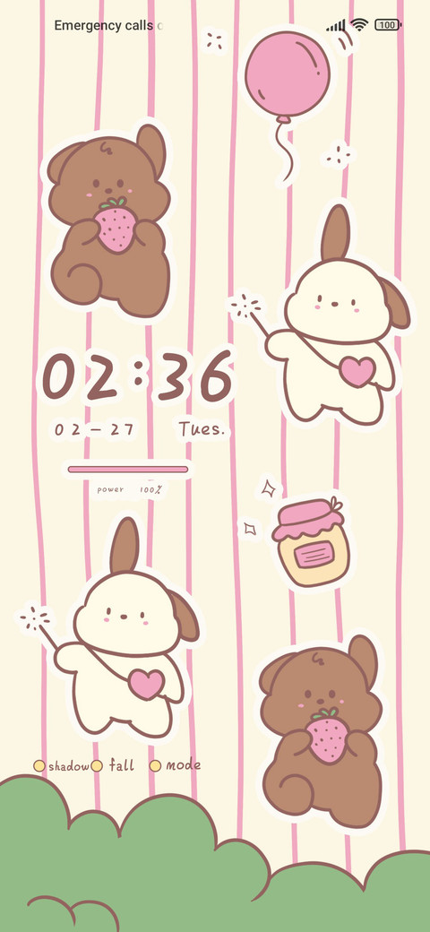 Minimalist puppy screenshot