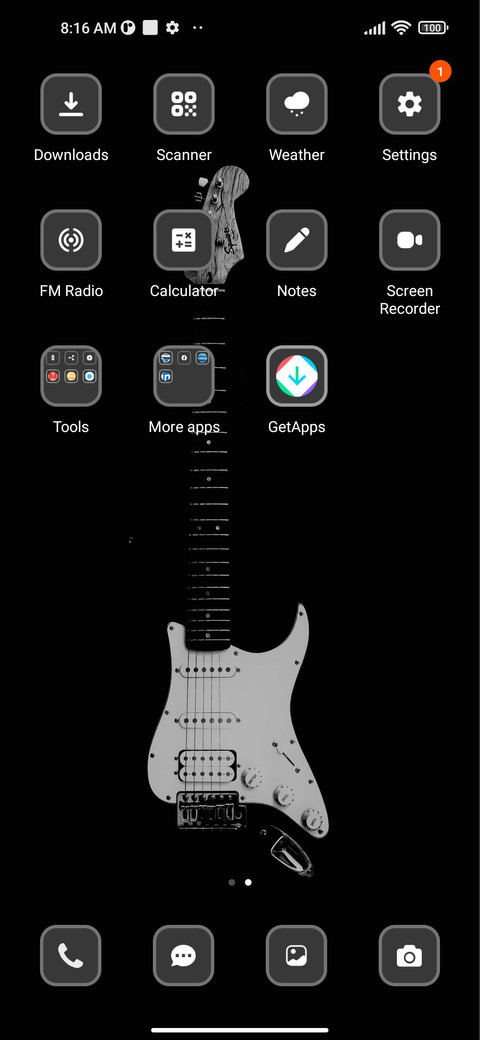 Dark Guitar screenshot