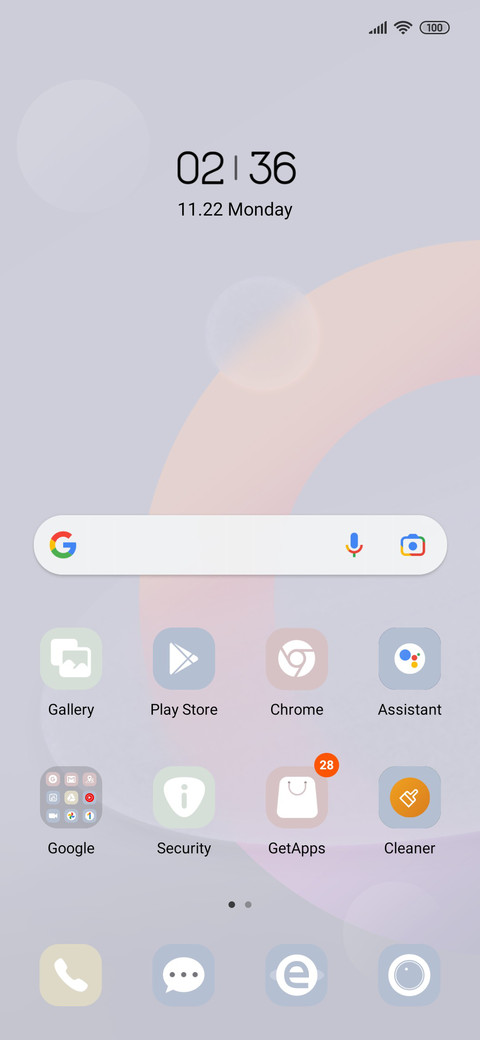 Simple Composition screenshot