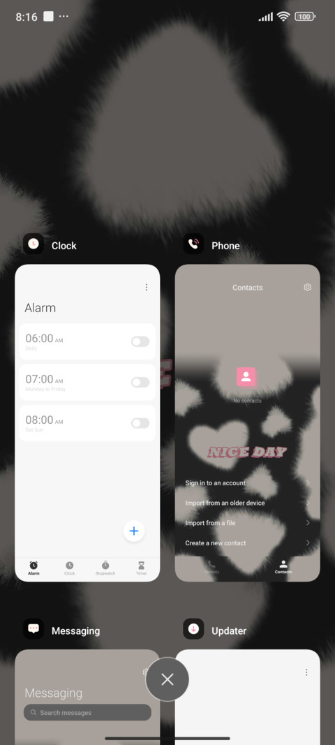 Plush black pink screenshot