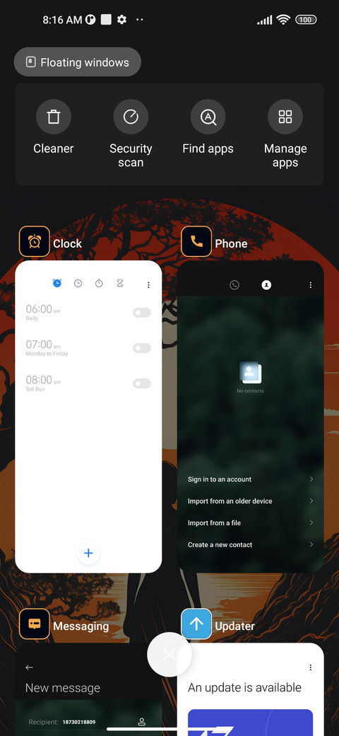 Minimal Sun screenshot