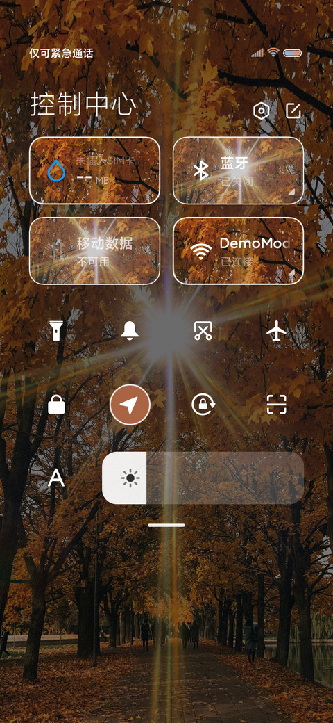 丁达尔光 秋日枫叶 screenshot