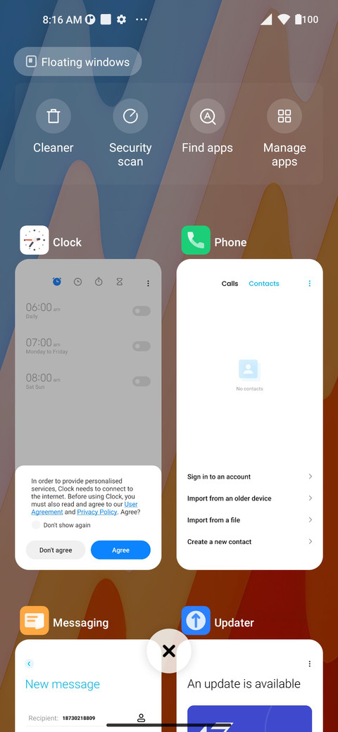 Edition screenshot