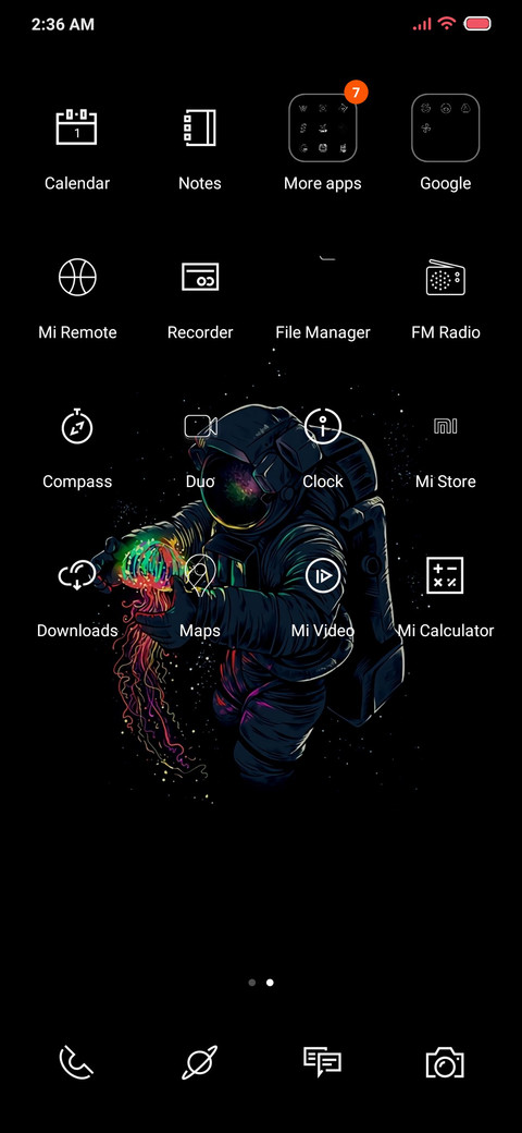 Dark Red screenshot