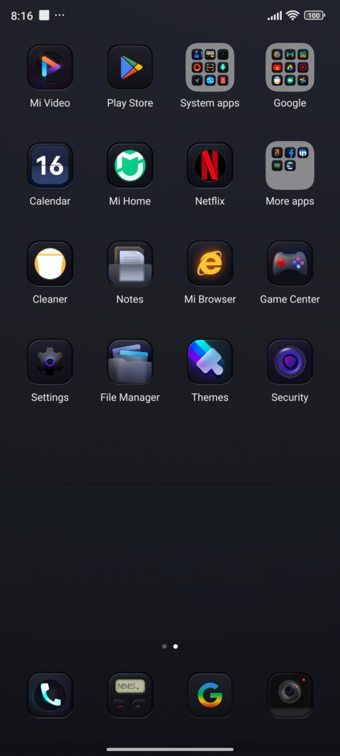 Retro electronics screenshot