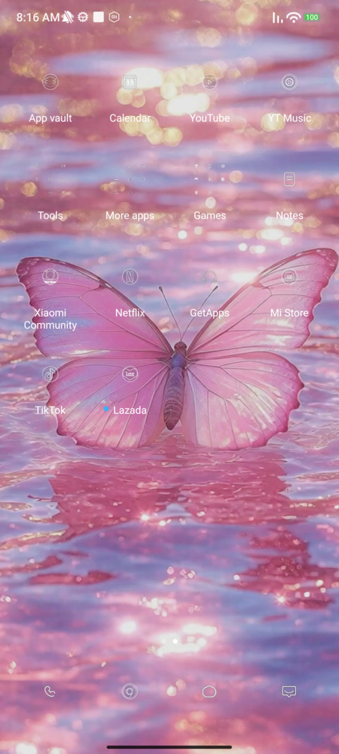Pink Butterfly screenshot