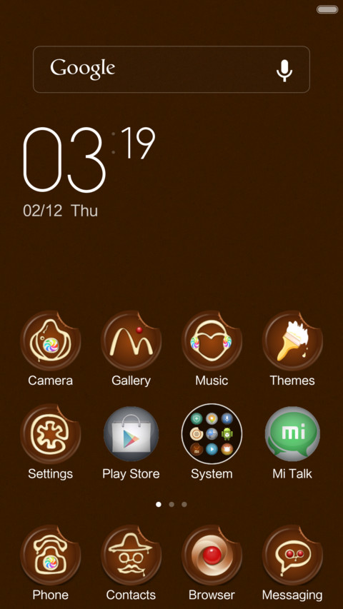 Chocolate screenshot