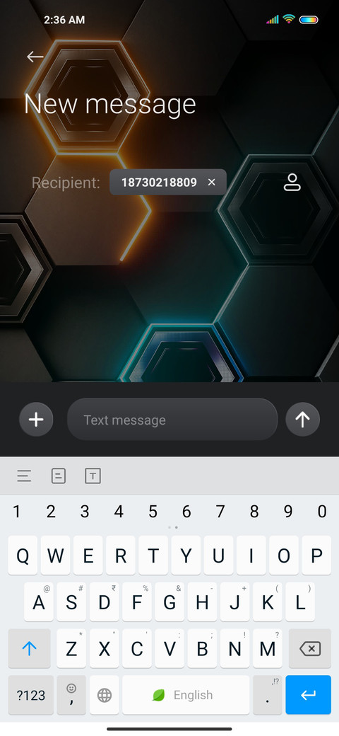 Business hexagon screenshot