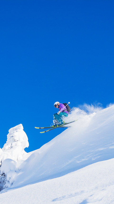 Skiing precautions screenshot