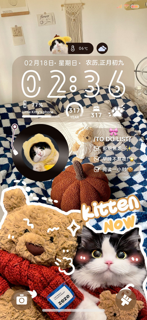 可爱甜心小猫 screenshot