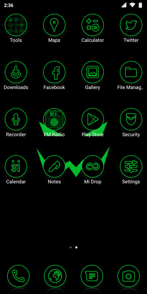 X Darkness  Black Shark Accent _DWM19 screenshot